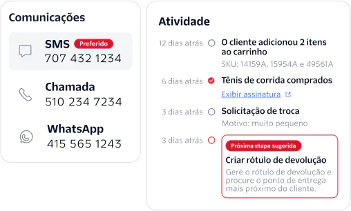 Flex UI supporting sales outreach through the channels customers prefer: SMS, voice calls, WhatsApp